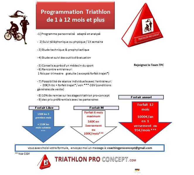 photo forfait 2016 TPC